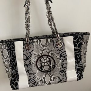 Bebe shoulder tote bag